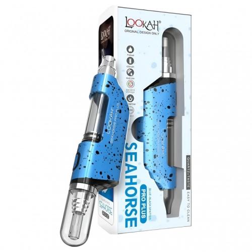 Lookah Seahorse Pro Plus Spatter Edition Nectar Collector Wax Vaporizer 650mAh