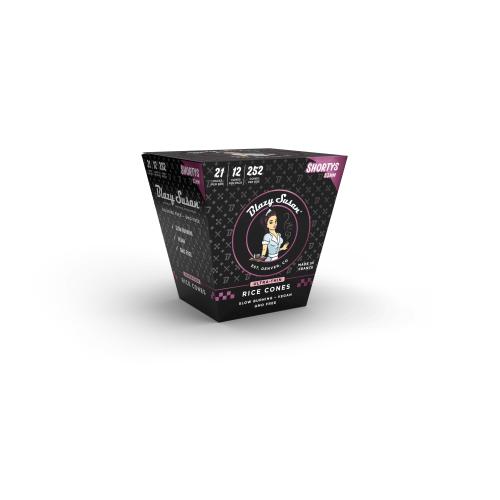 Blazy Susan® - 53mm Pre-Roll Cones Shortys (12ct) - 21PK Display
